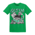Green Glow 3s T Shirt Match Dollar Sneaker Box - NastyJamz
