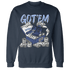 Midnight Navy 5s Sweatshirt Match Dollar Sneaker Box - NastyJamz