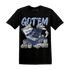 Midnight Navy 5s T Shirt Match Dollar Sneaker Box - NastyJamz