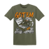 Olive 5s T Shirt Match Dollar Sneaker Box - NastyJamz