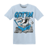 Powder Blue 9s T Shirt Match Dollar Sneaker Box - NastyJamz