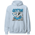 Powder Blue 9s Hoodie Match Dollar Sneaker Box - NastyJamz
