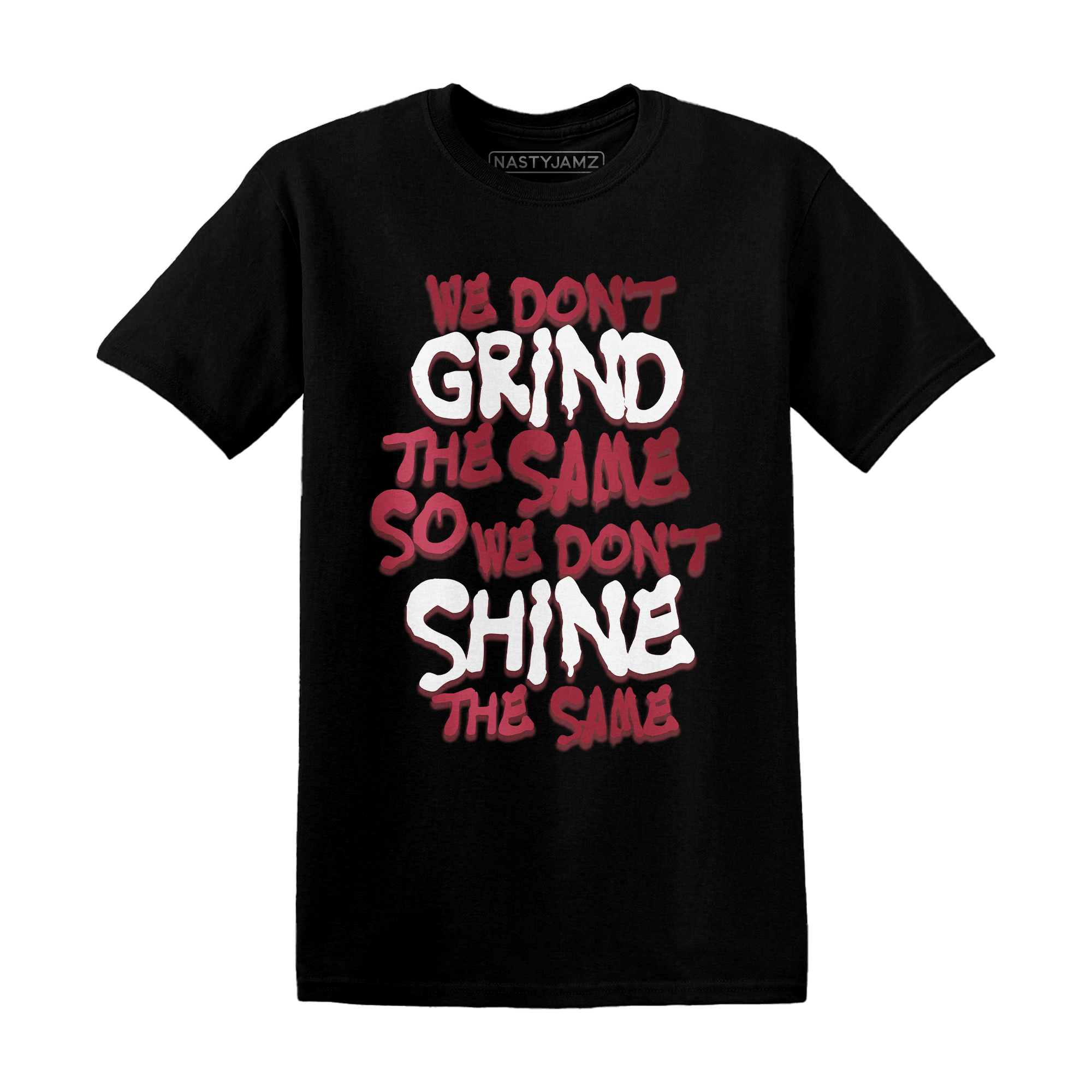 High 85 Metallic Burgundy 1s T Shirt Match Dont Shine The Same - NastyJamz