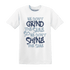 Mid Diffused Blue Grey 1s T Shirt Match Dont Shine The Same - NastyJamz