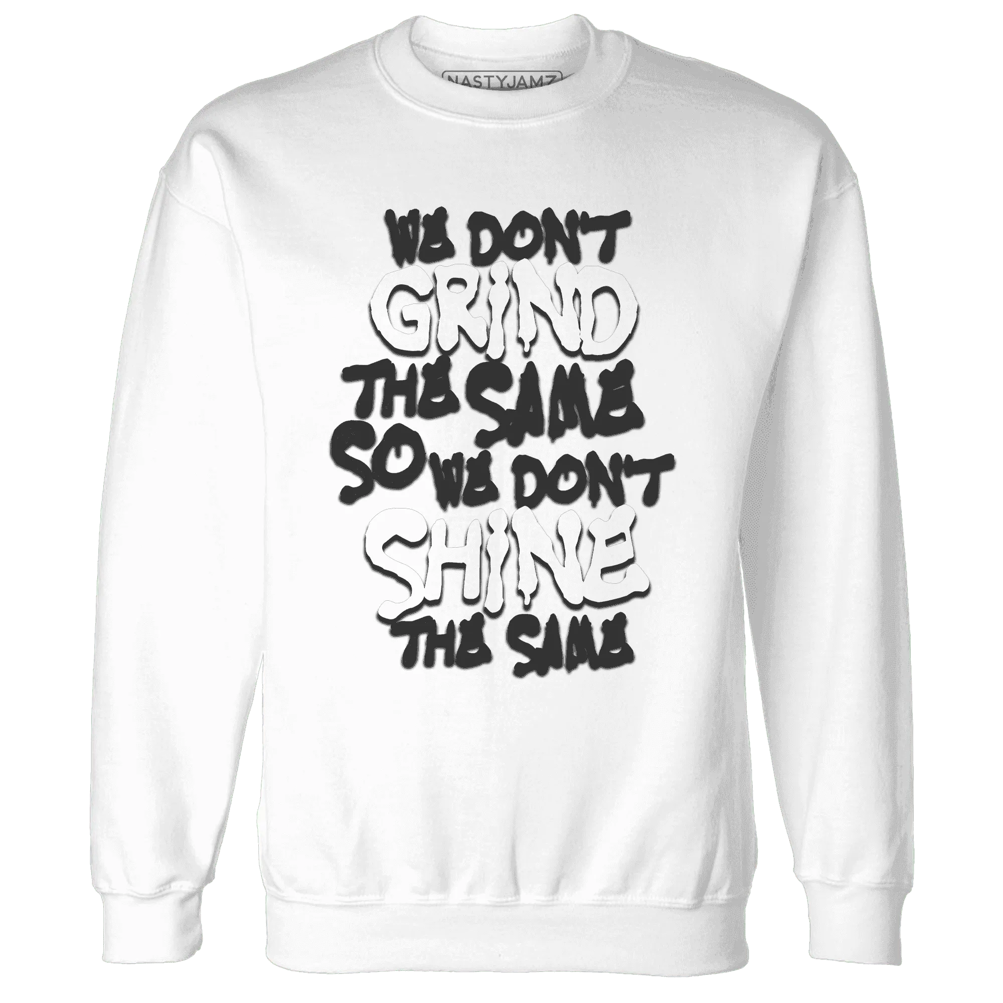 White-Thunder-4s-Sweatshirt-Match-Dont-Shine-The-Same