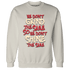 Jumman Jack University Red Sweatshirt Match Dont Shine The Same - NastyJamz
