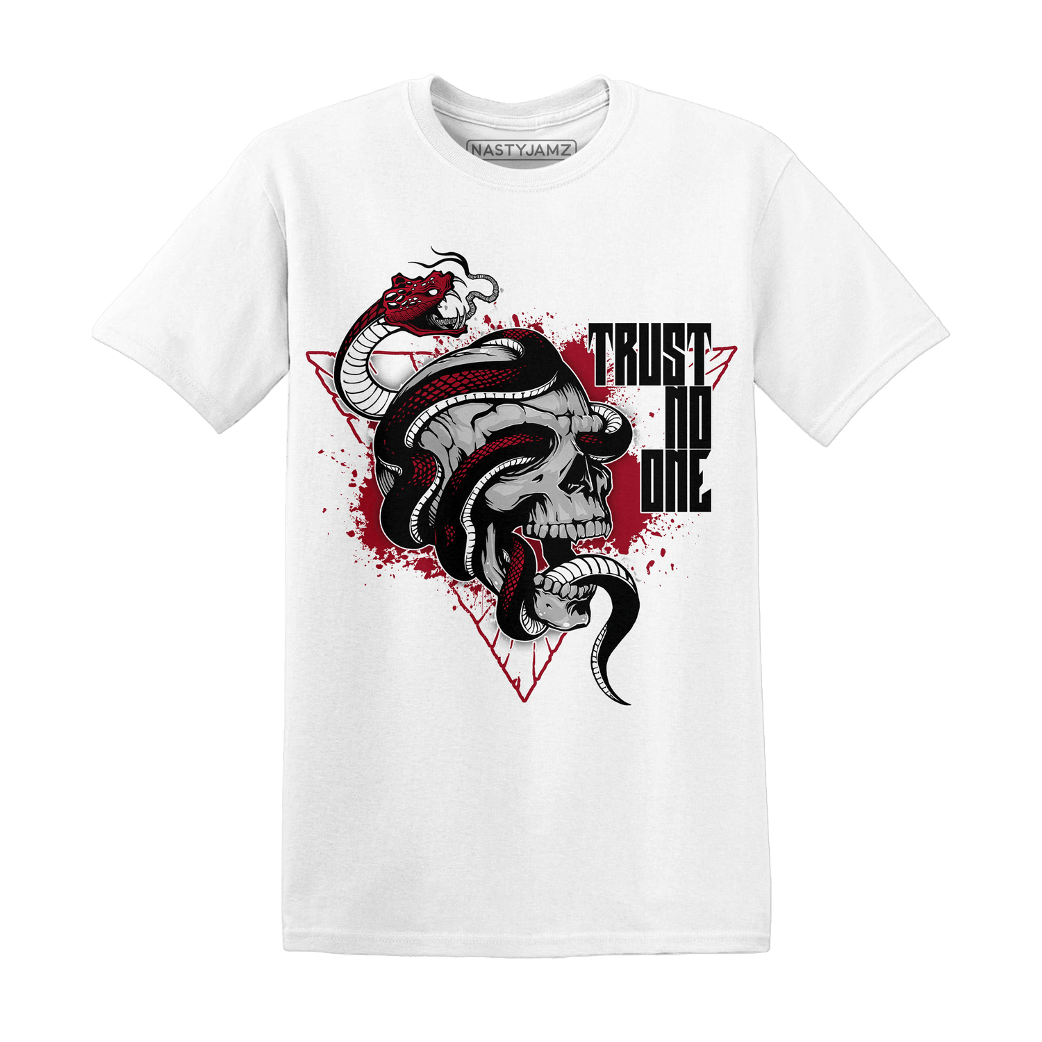 Retro Red Taxi 12s T Shirt Match Dont Trust Any - NastyJamz