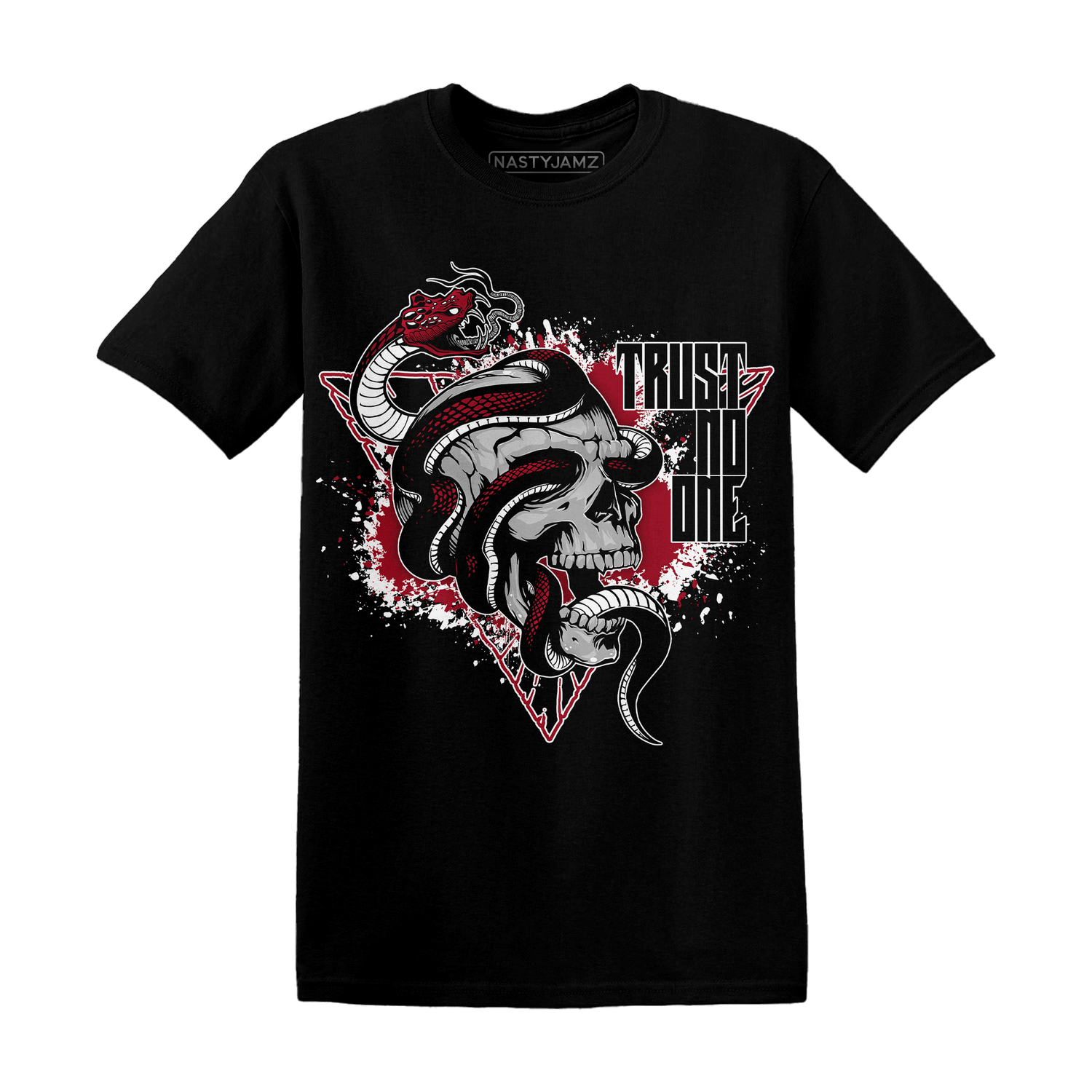 Retro Red Taxi 12s T Shirt Match Dont Trust Any - NastyJamz