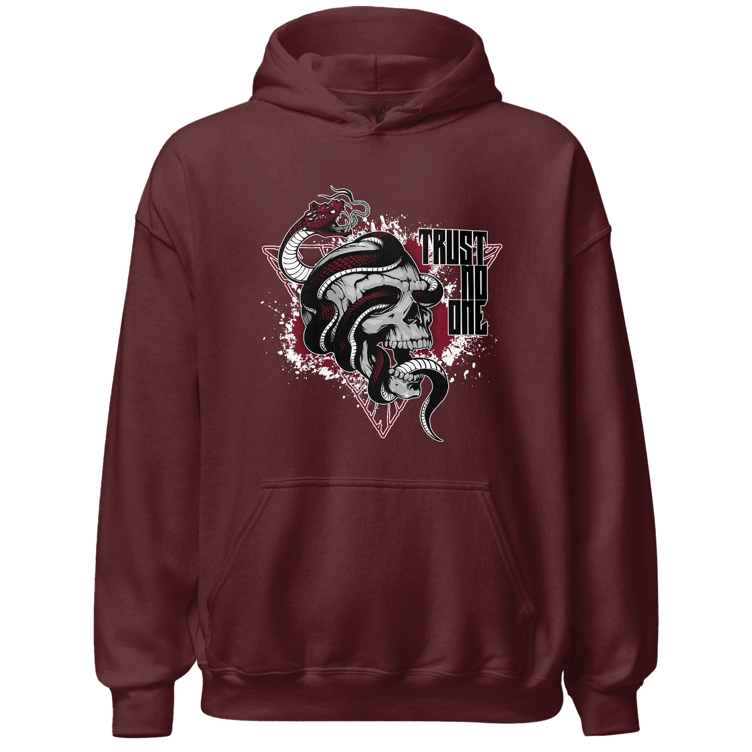 High White Team Red 1s Hoodie Match Dont Trust Any - NastyJamz
