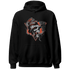 Georgia Peach 3s Hoodie Match Dont Trust Any - NastyJamz