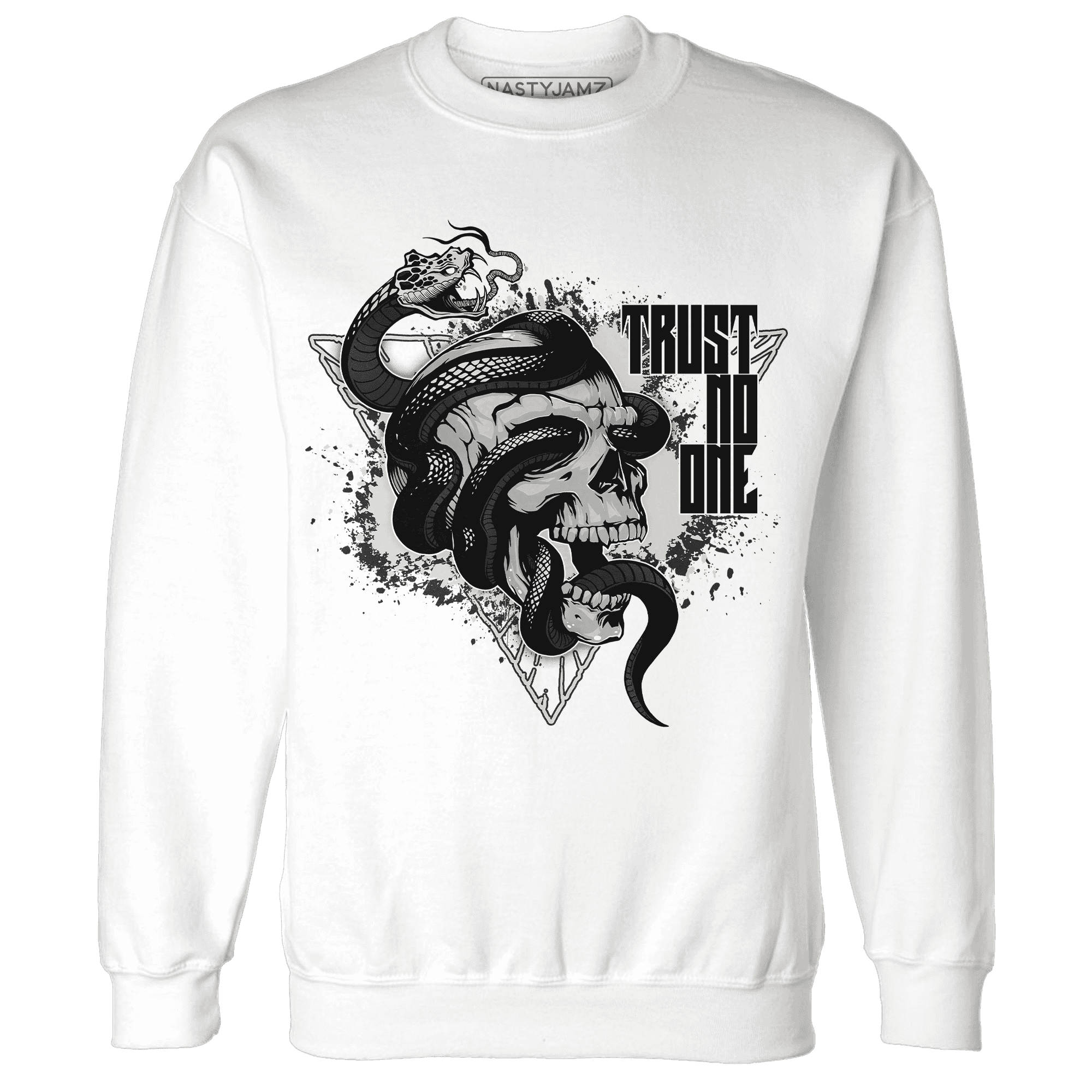 Quaiii 54 3s Sweatshirt Match Dont Trust Any - NastyJamz