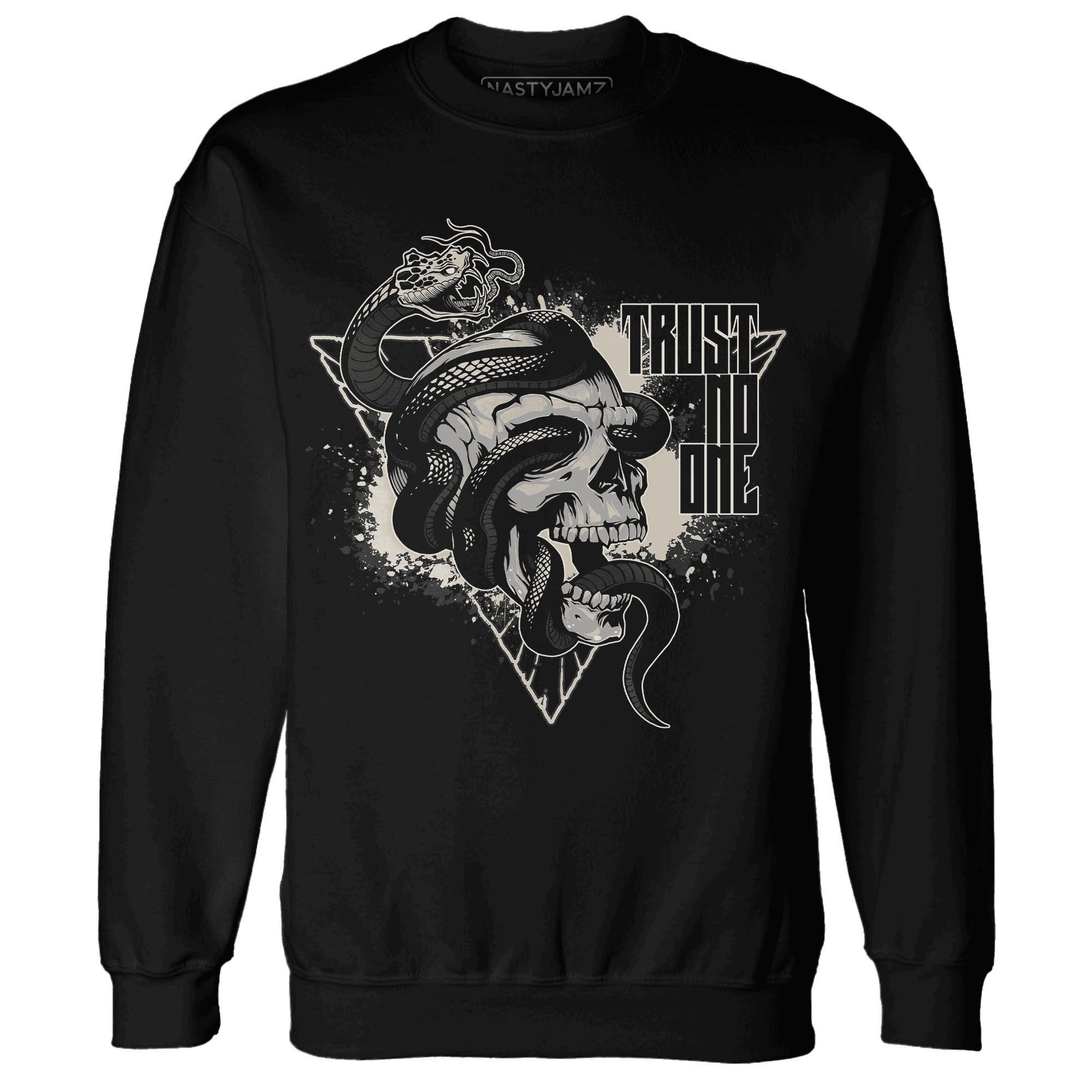 Quaiii 54 3s Sweatshirt Match Dont Trust Any - NastyJamz