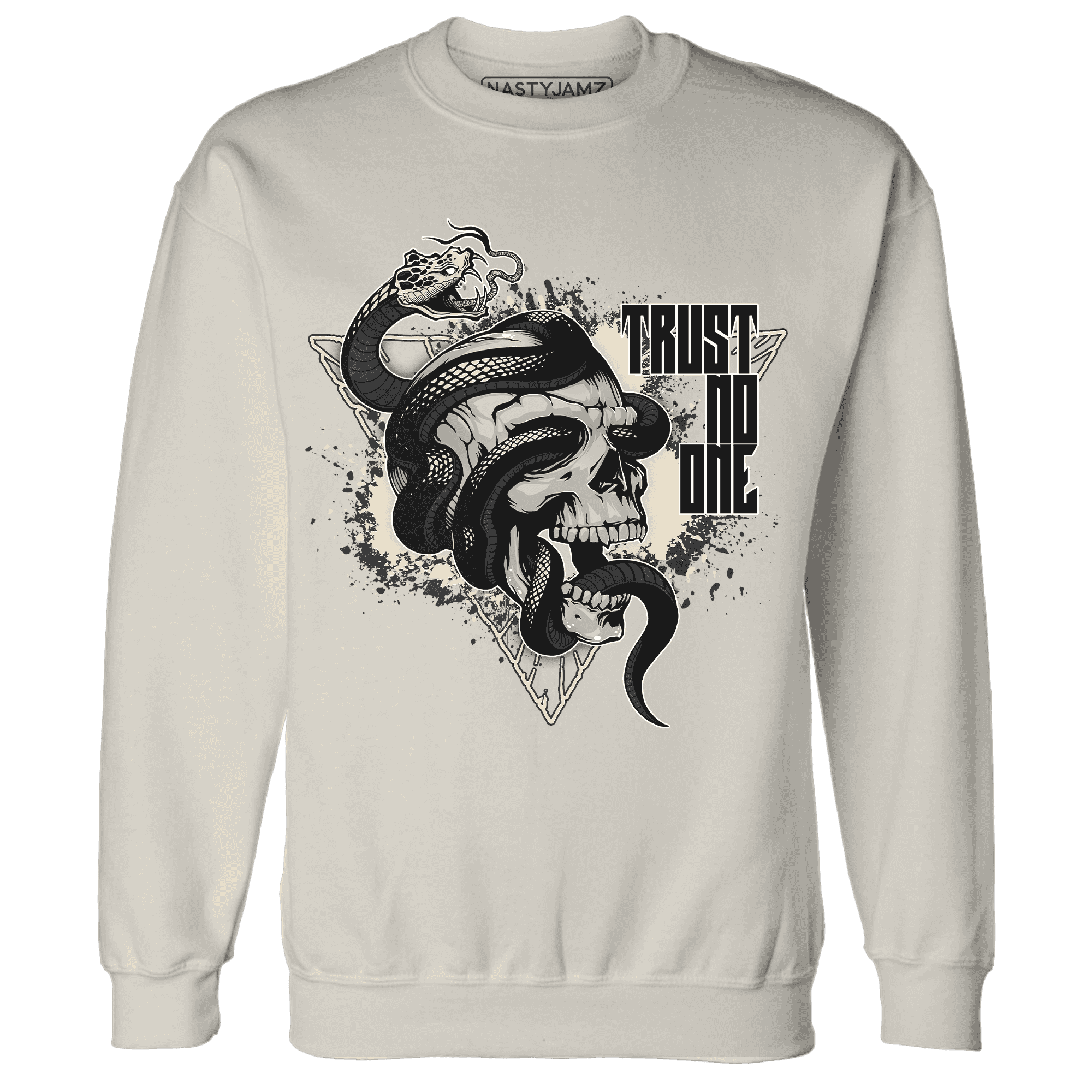 Quaiii 54 3s Sweatshirt Match Dont Trust Any - NastyJamz