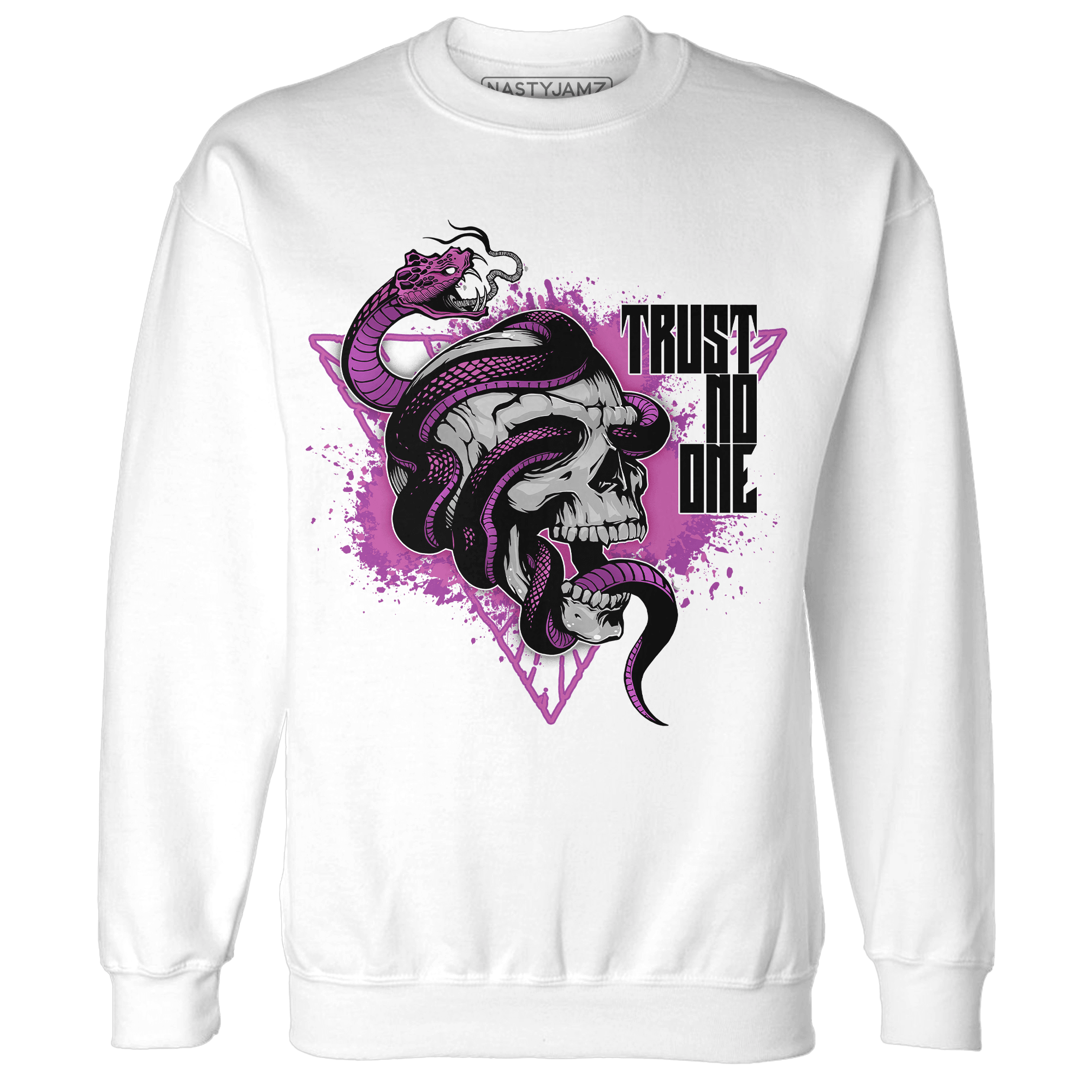 GS Hyper Violet 4s Sweatshirt Match Dont Trust Any - NastyJamz