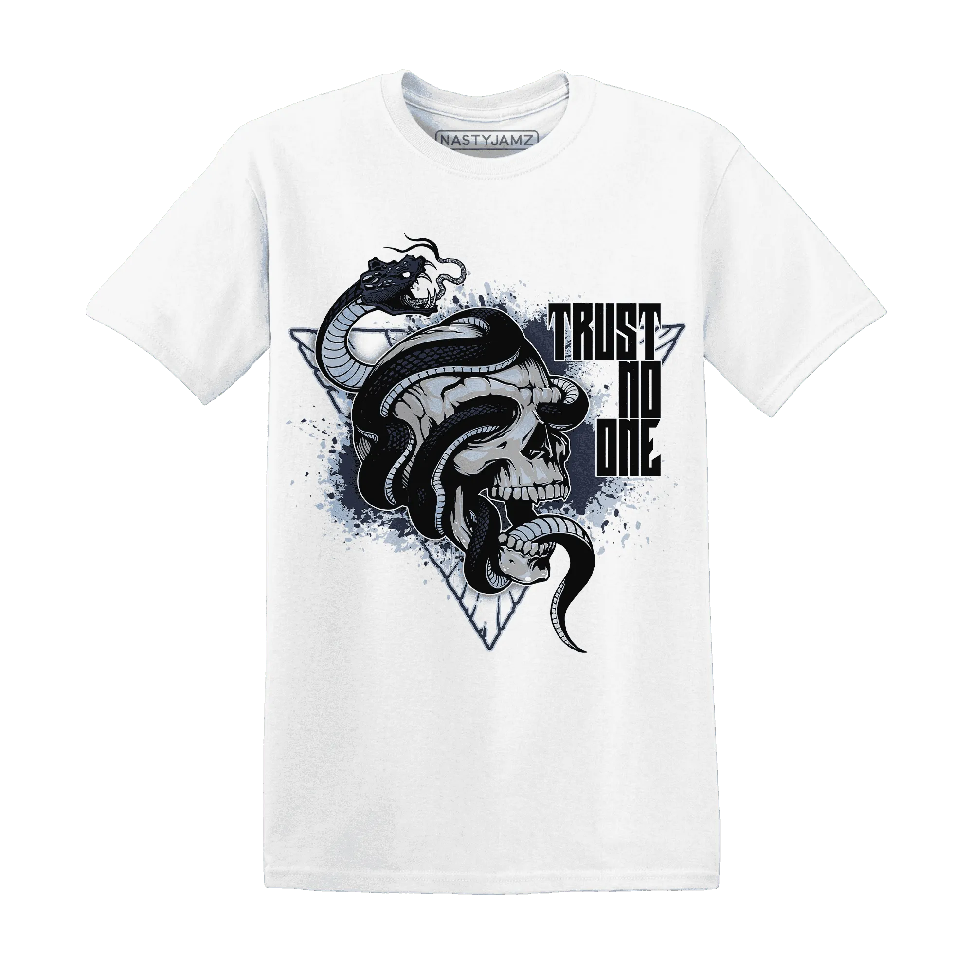 White-Navy-6s-T-Shirt-Match-Dont-Trust-Any
