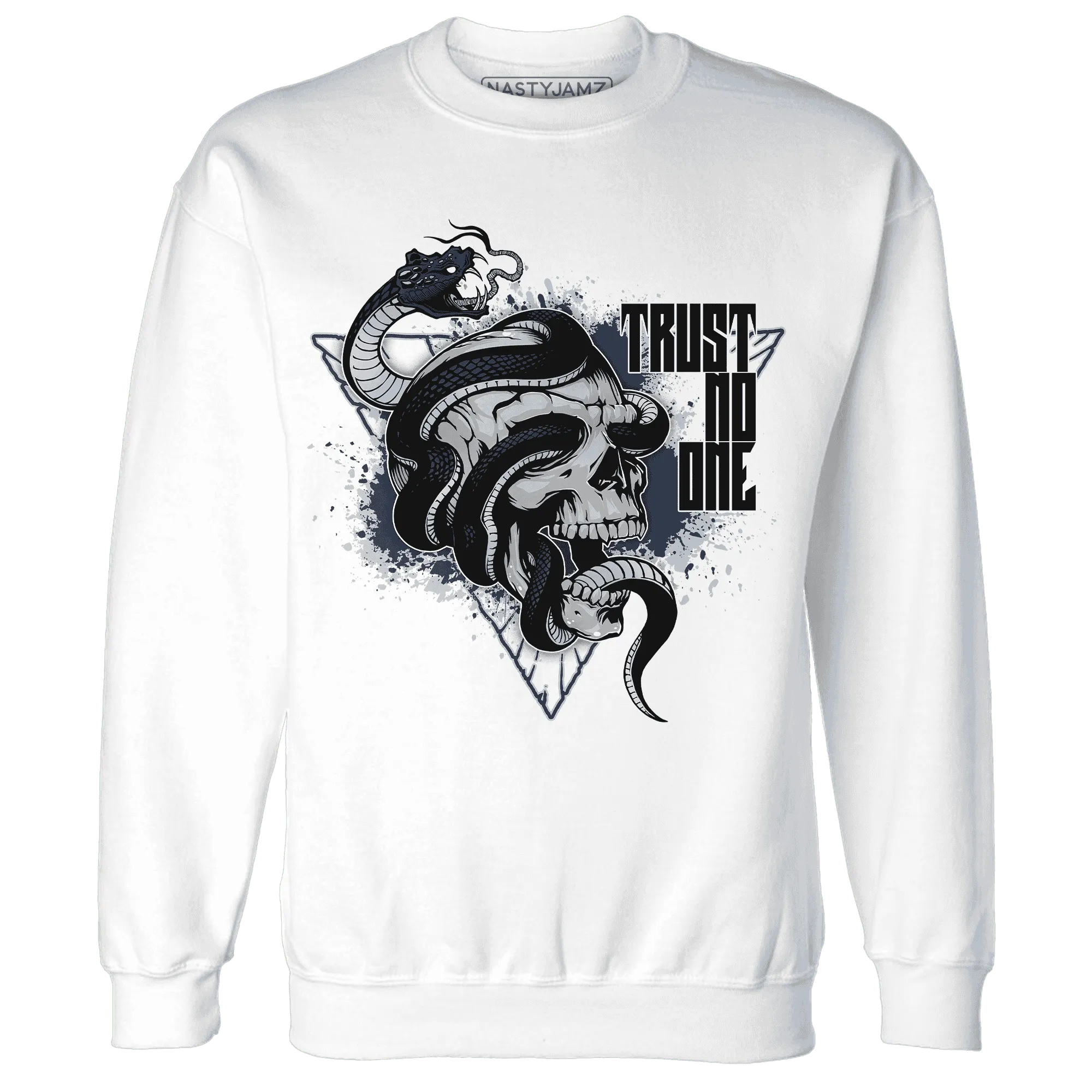 White-Navy-6s-Sweatshirt-Match-Dont-Trust-Any
