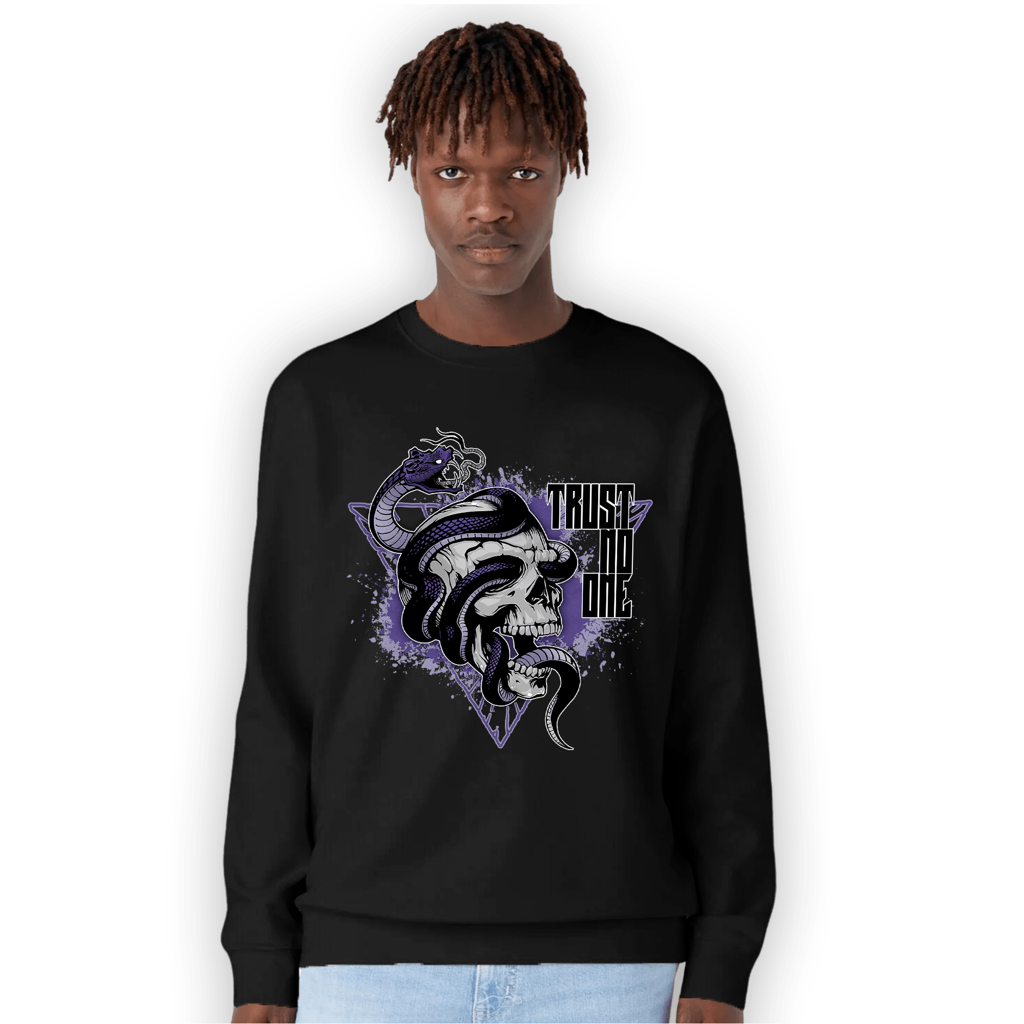 Dunk Low Plum Sweatshirt Match Dont Trust Any - NastyJamz