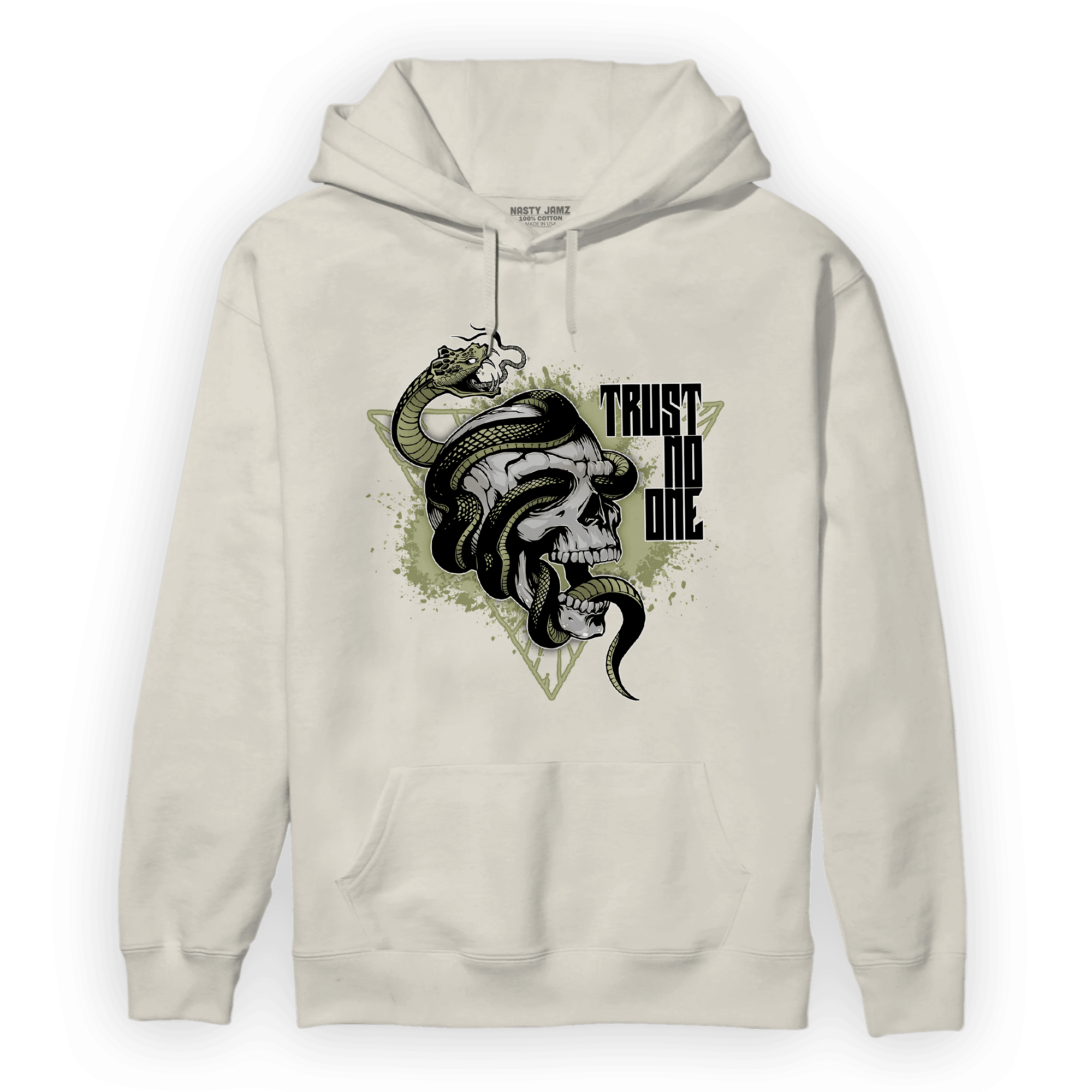 Yeezy Slide Resin Hoodie Match Dont Trust Any - NastyJamz