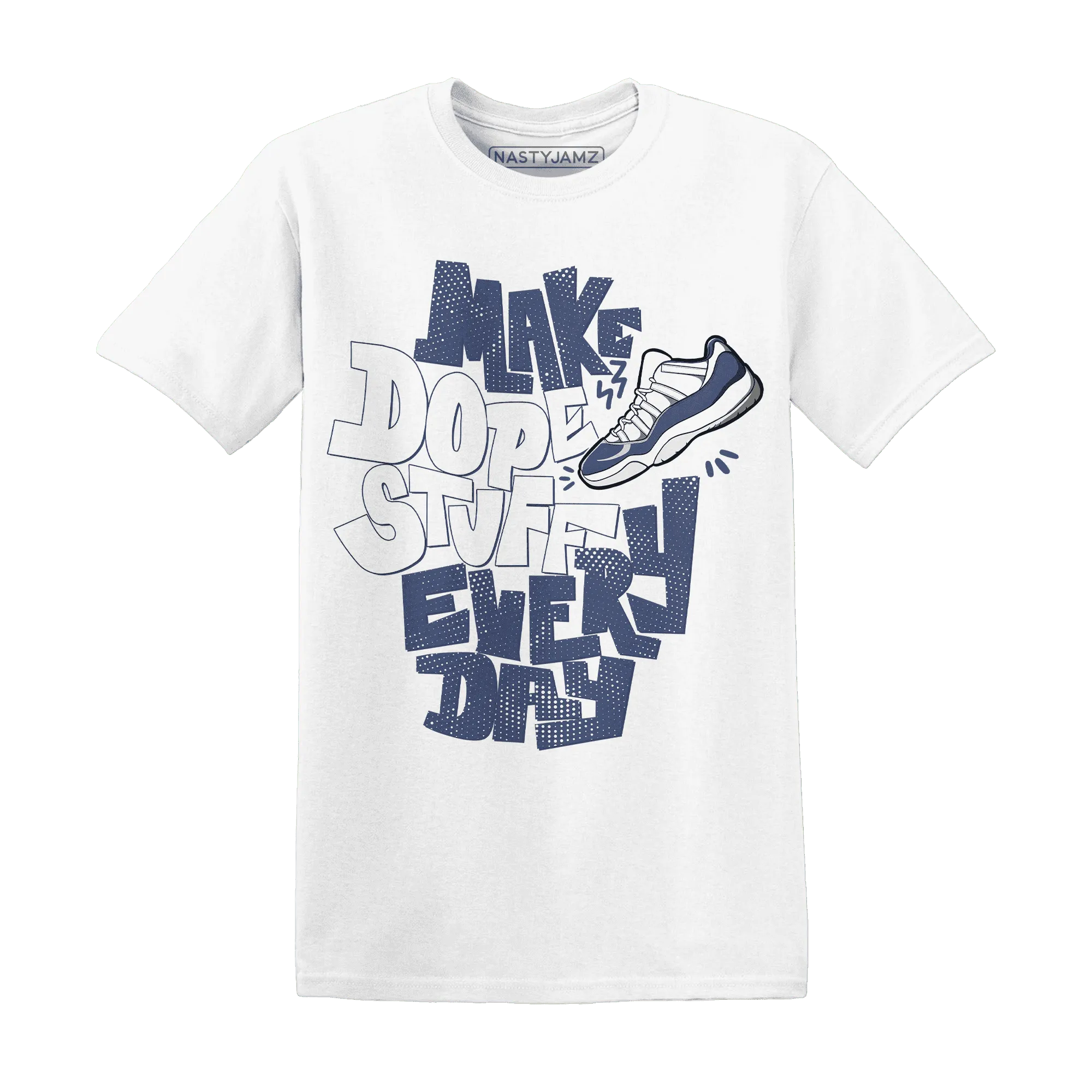 Low-Diffused-Blue-11s-T-Shirt-Match-Dope-Sneaker