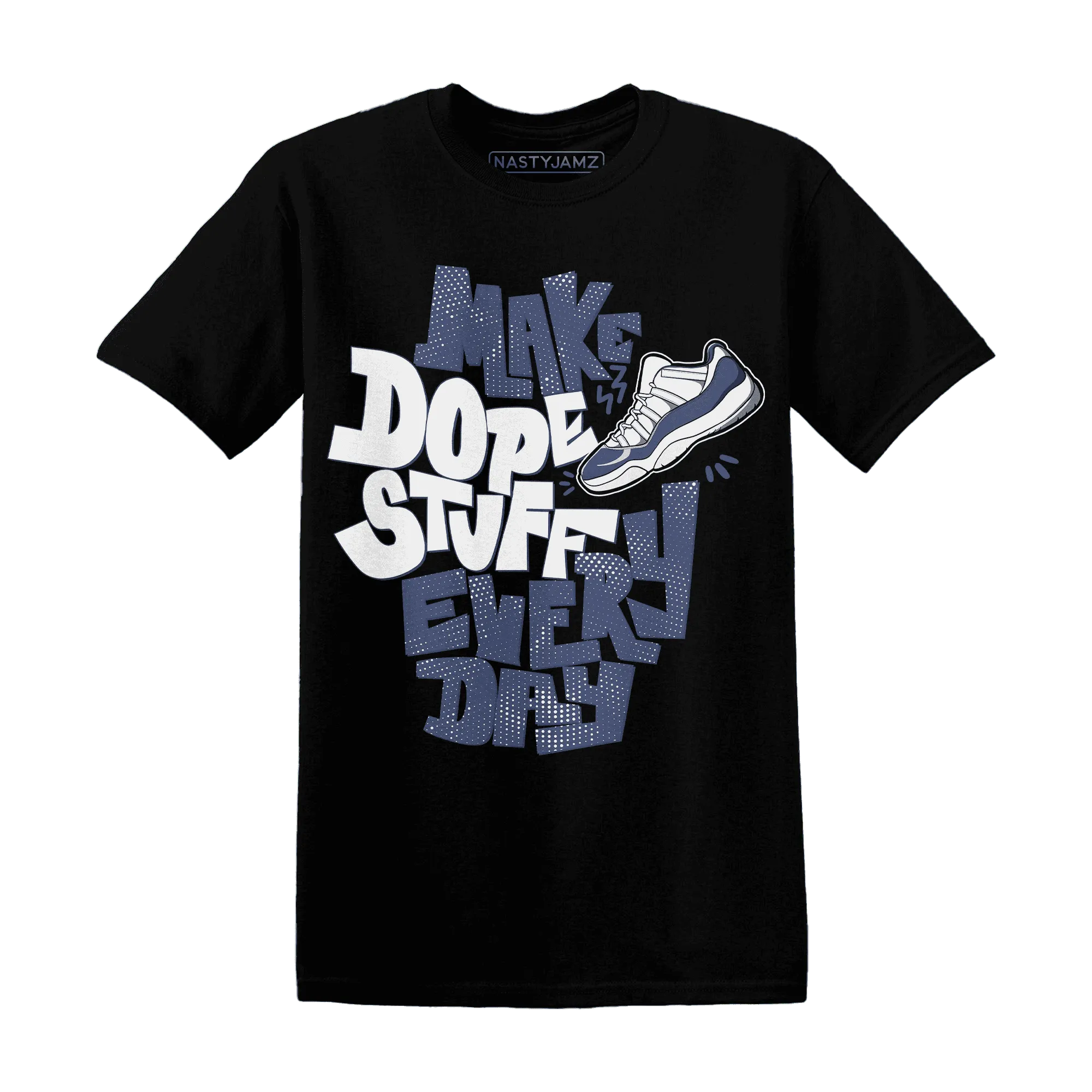 Low-Diffused-Blue-11s-T-Shirt-Match-Dope-Sneaker