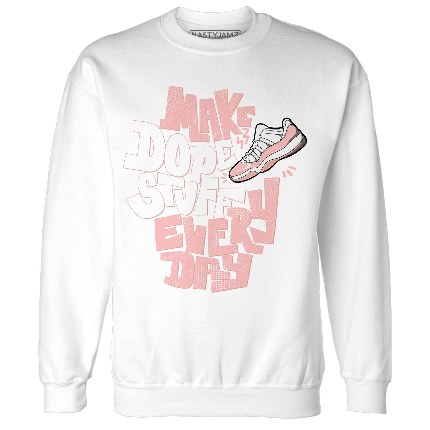 Low Legend Pink 11s Sweatshirt Match Dope Sneaker - NastyJamz
