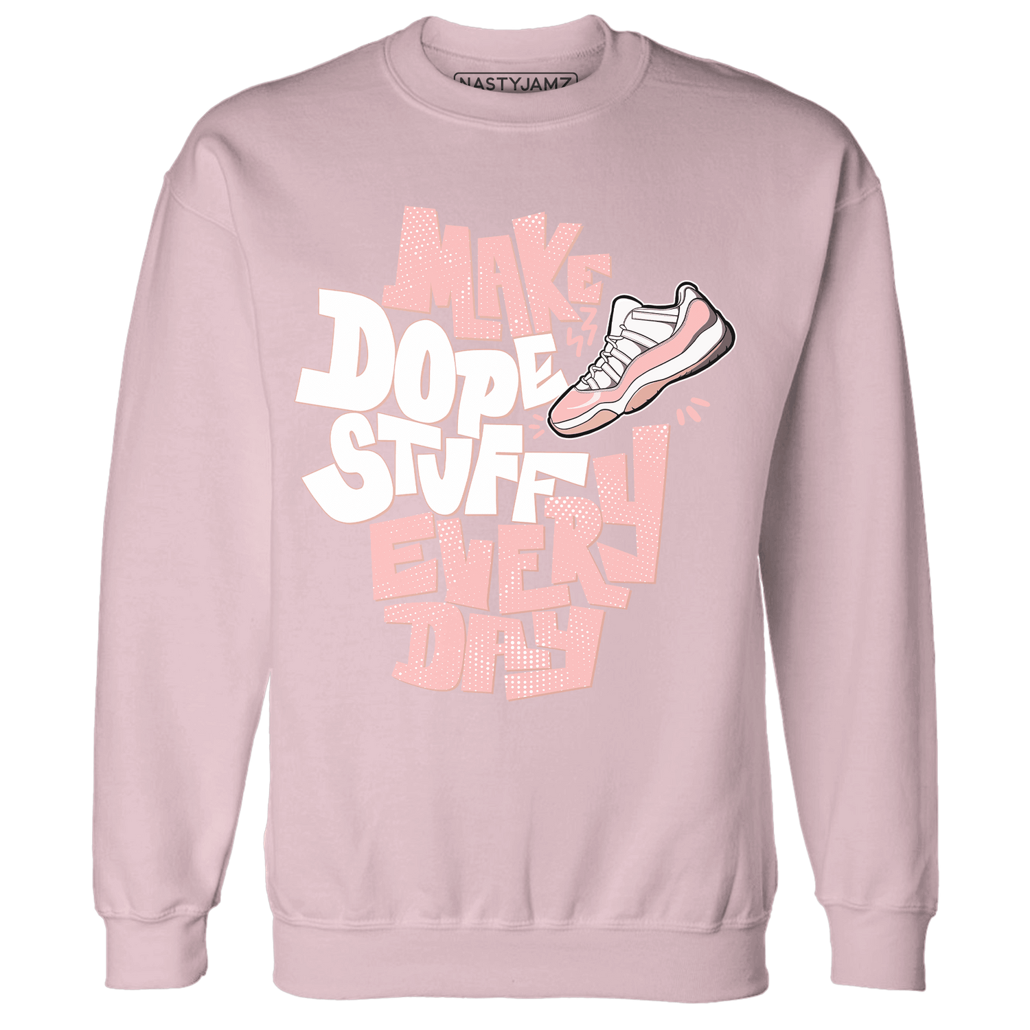 Low Legend Pink 11s Sweatshirt Match Dope Sneaker - NastyJamz