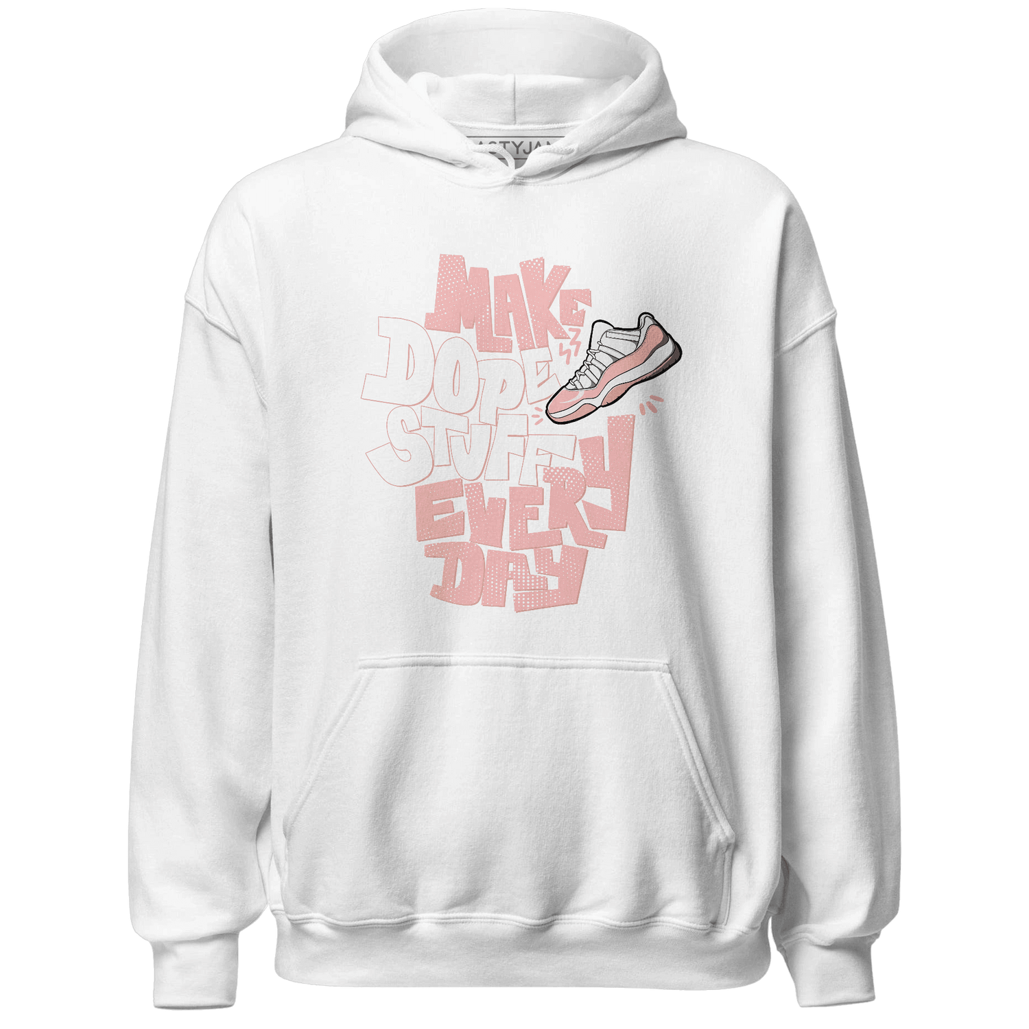Low Legend Pink 11s Hoodie Match Dope Sneaker - NastyJamz