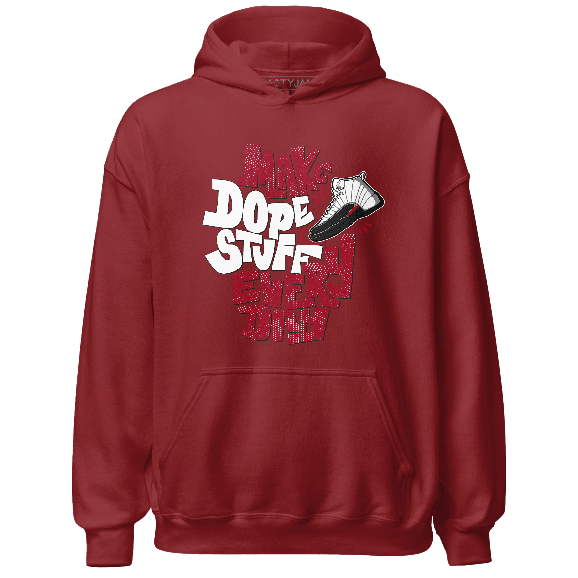 Retro Red Taxi 12s Hoodie Match Dope Sneaker - NastyJamz