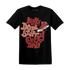 Dune Red 13s T Shirt Match Dope Sneaker - NastyJamz