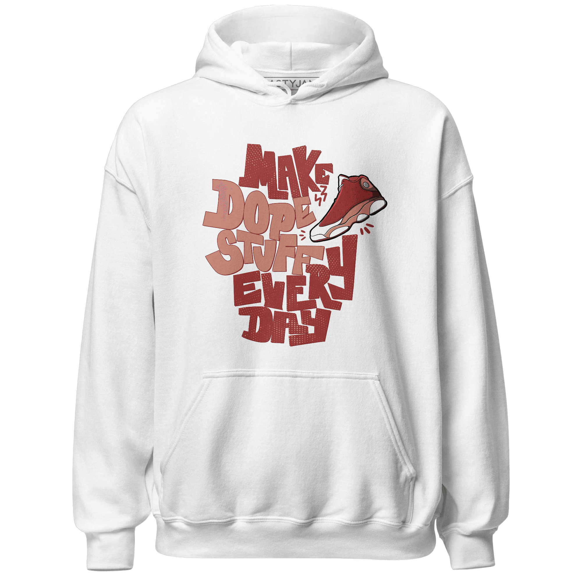 Dune Red 13s Hoodie Match Dope Sneaker - NastyJamz