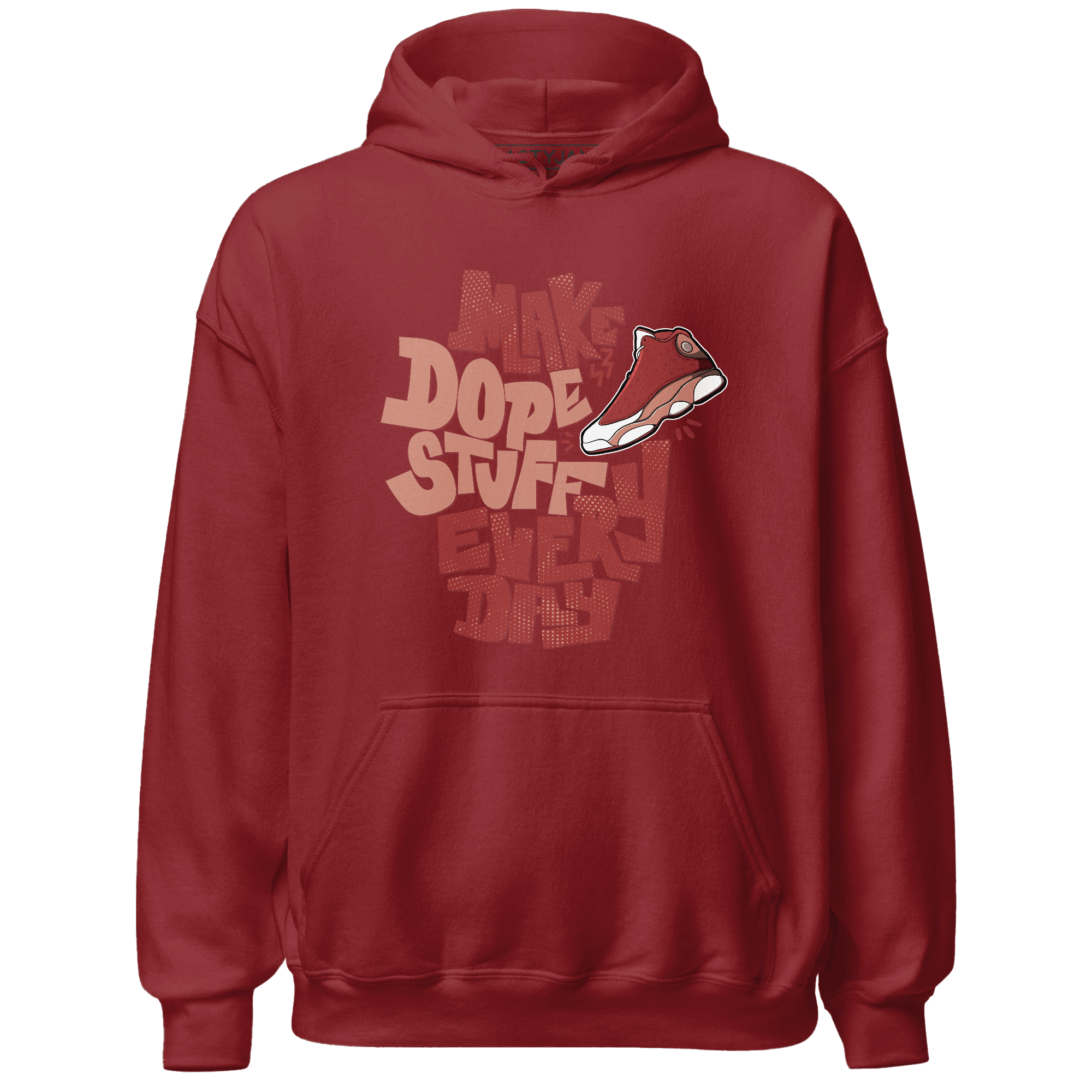 Dune Red 13s Hoodie Match Dope Sneaker - NastyJamz