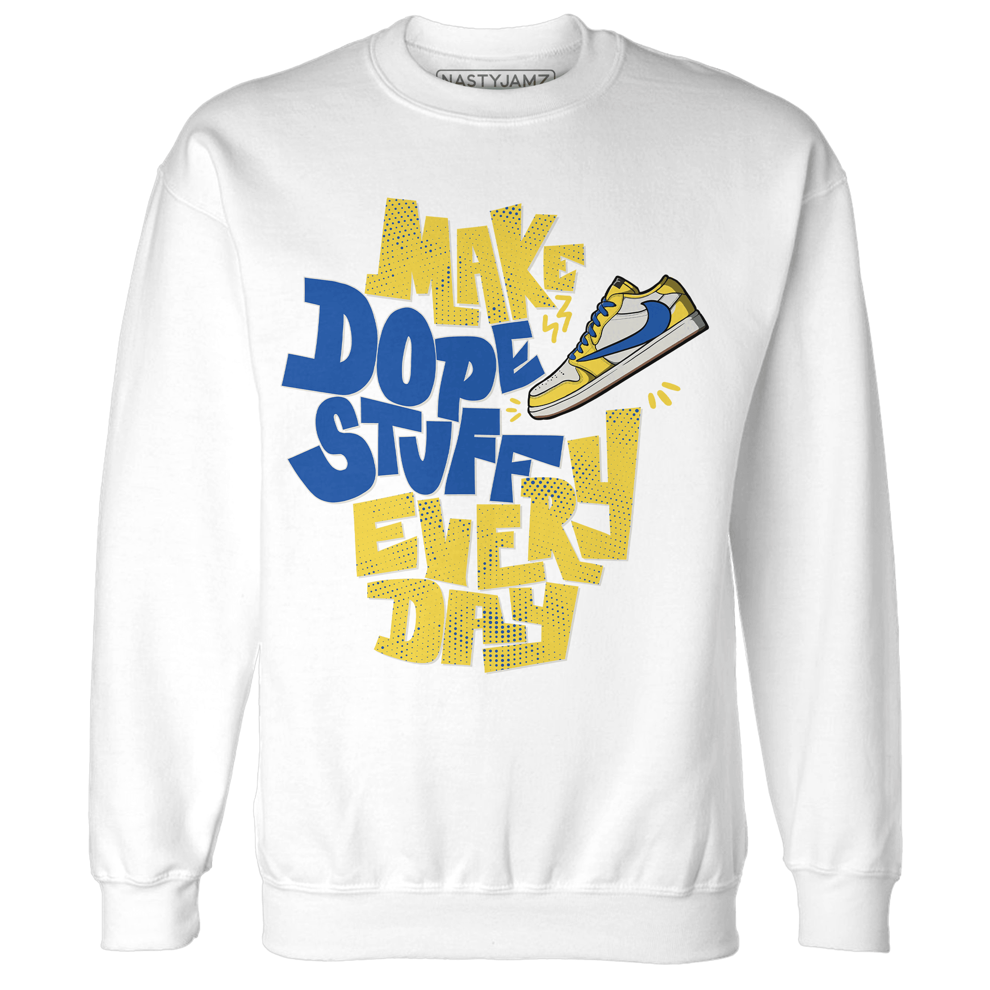 Low OG Canary TVSC 1s Sweatshirt Match Dope Sneaker - NastyJamz