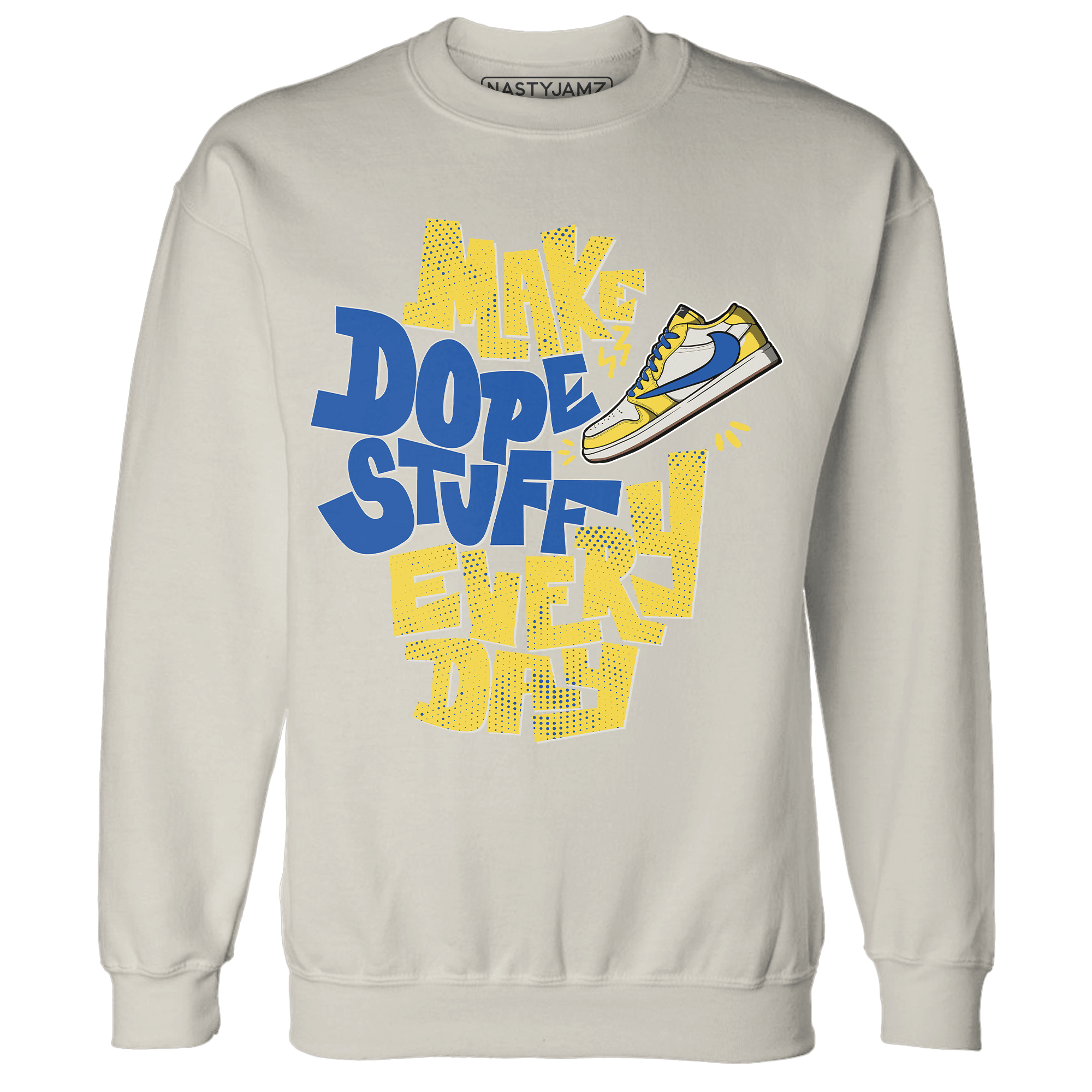 Low OG Canary TVSC 1s Sweatshirt Match Dope Sneaker - NastyJamz
