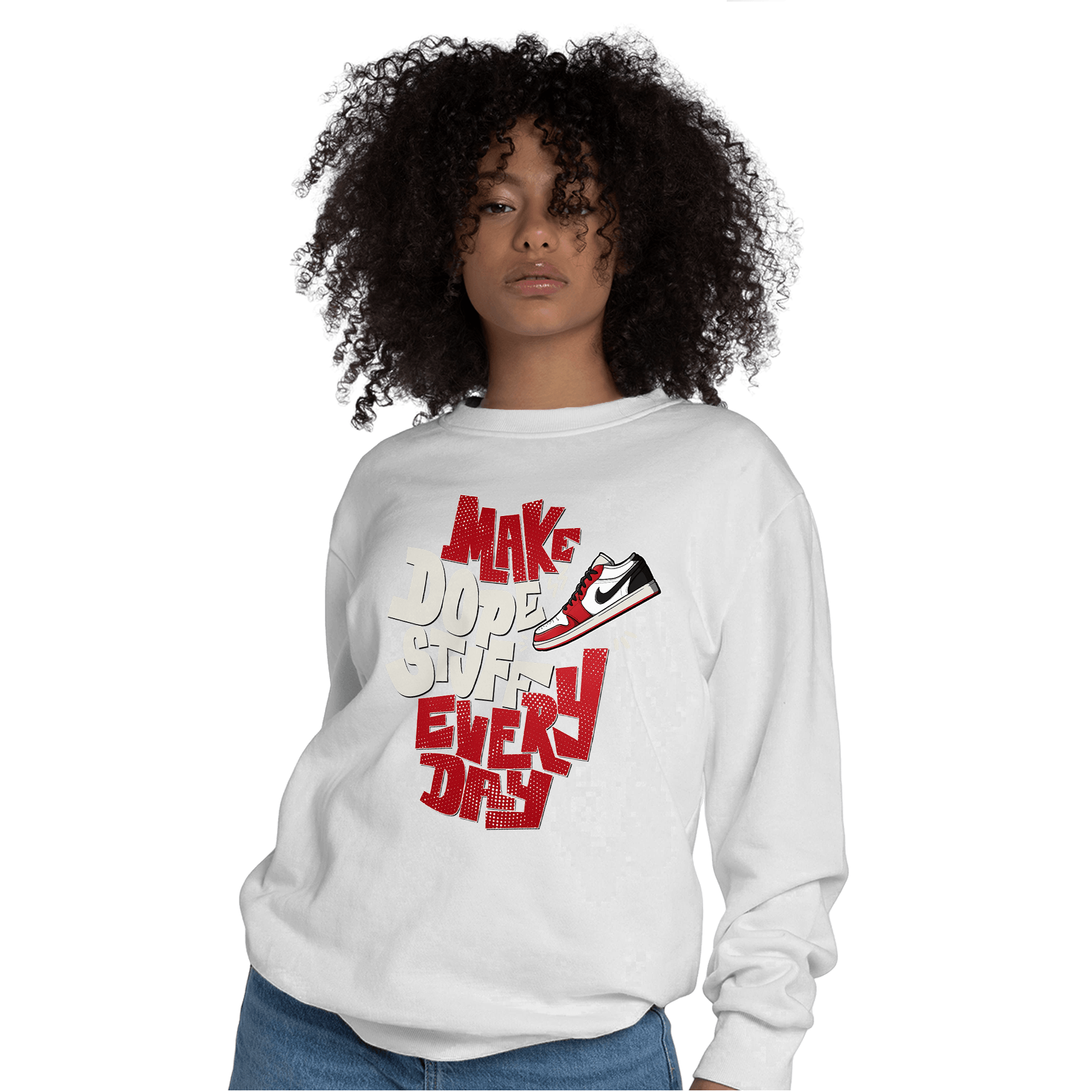 Low OG Trophy Room 1s Sweatshirt Match Dope Sneaker - NastyJamz