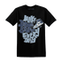 Mid Diffused Blue Grey 1s T Shirt Match Dope Sneaker - NastyJamz