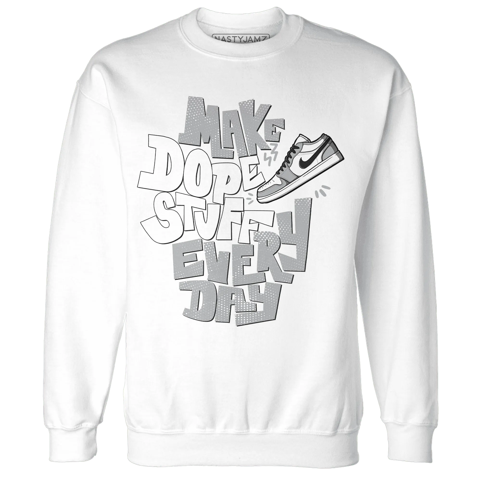 Wolf-Grey-1s-Sweatshirt-Match-Dope-Sneaker