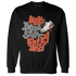 Georgia Peach 3s Sweatshirt Match Dope Sneaker - NastyJamz