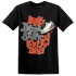 Georgia Peach 3s T Shirt Match Dope Sneaker - NastyJamz
