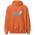 Georgia Peach 3s Hoodie Match Dope Sneaker - NastyJamz