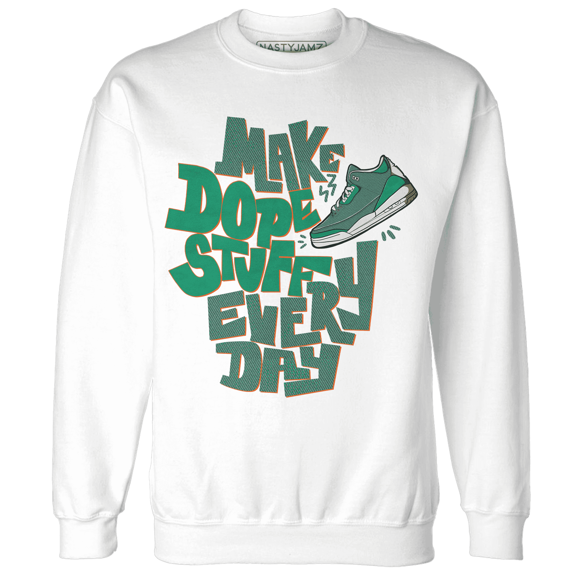 Nina CN Abney 3s Sweatshirt Match Dope Sneaker - NastyJamz