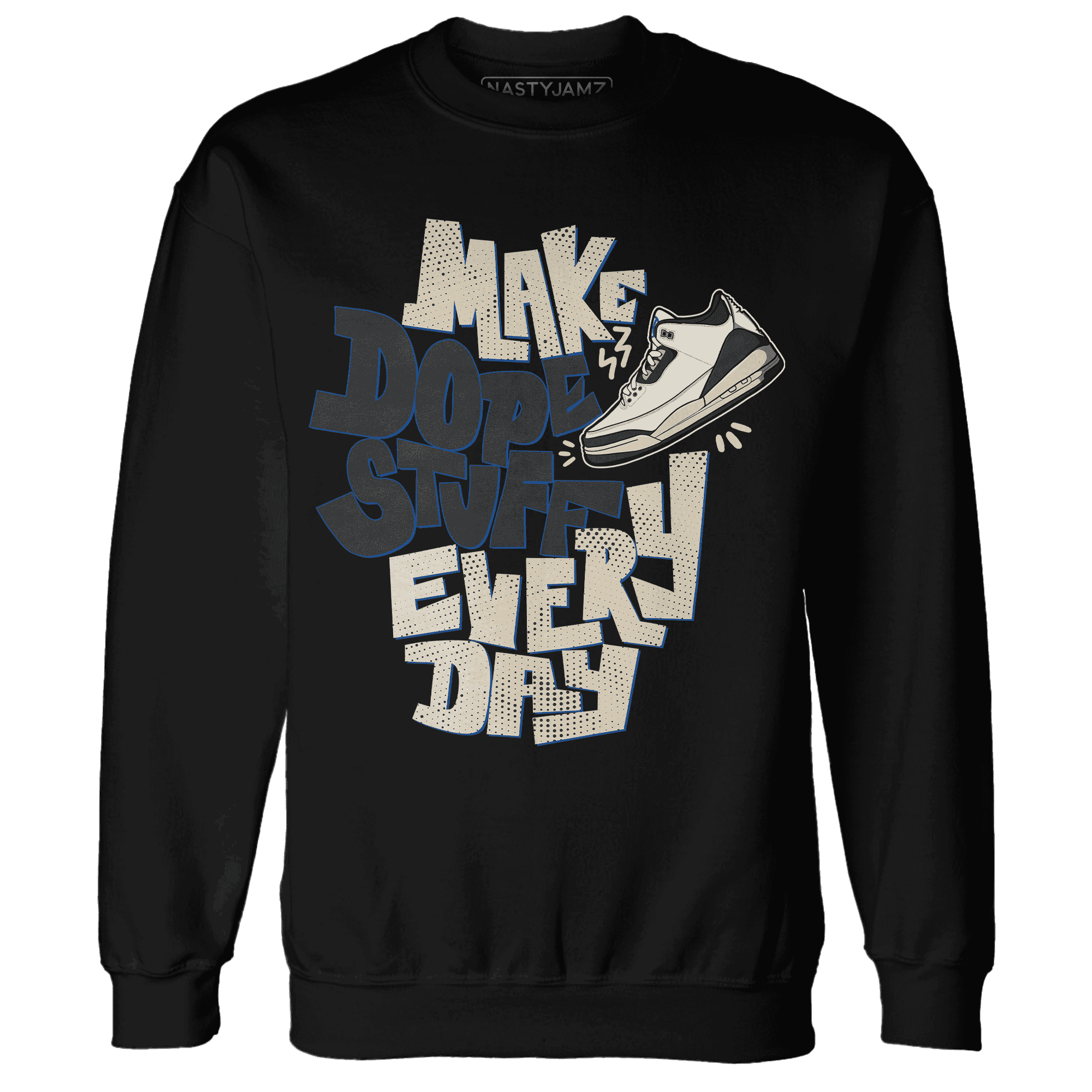 Quaiii 54 3s Sweatshirt Match Dope Sneaker - NastyJamz