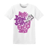 GS Hyper Violet 4s T Shirt Match Dope Sneaker - NastyJamz