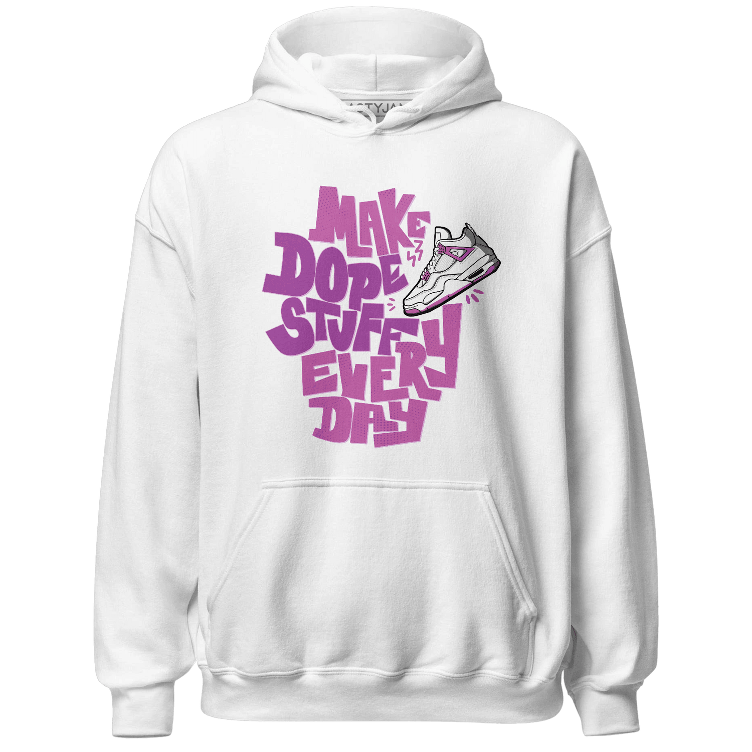 GS Hyper Violet 4s Hoodie Match Dope Sneaker - NastyJamz