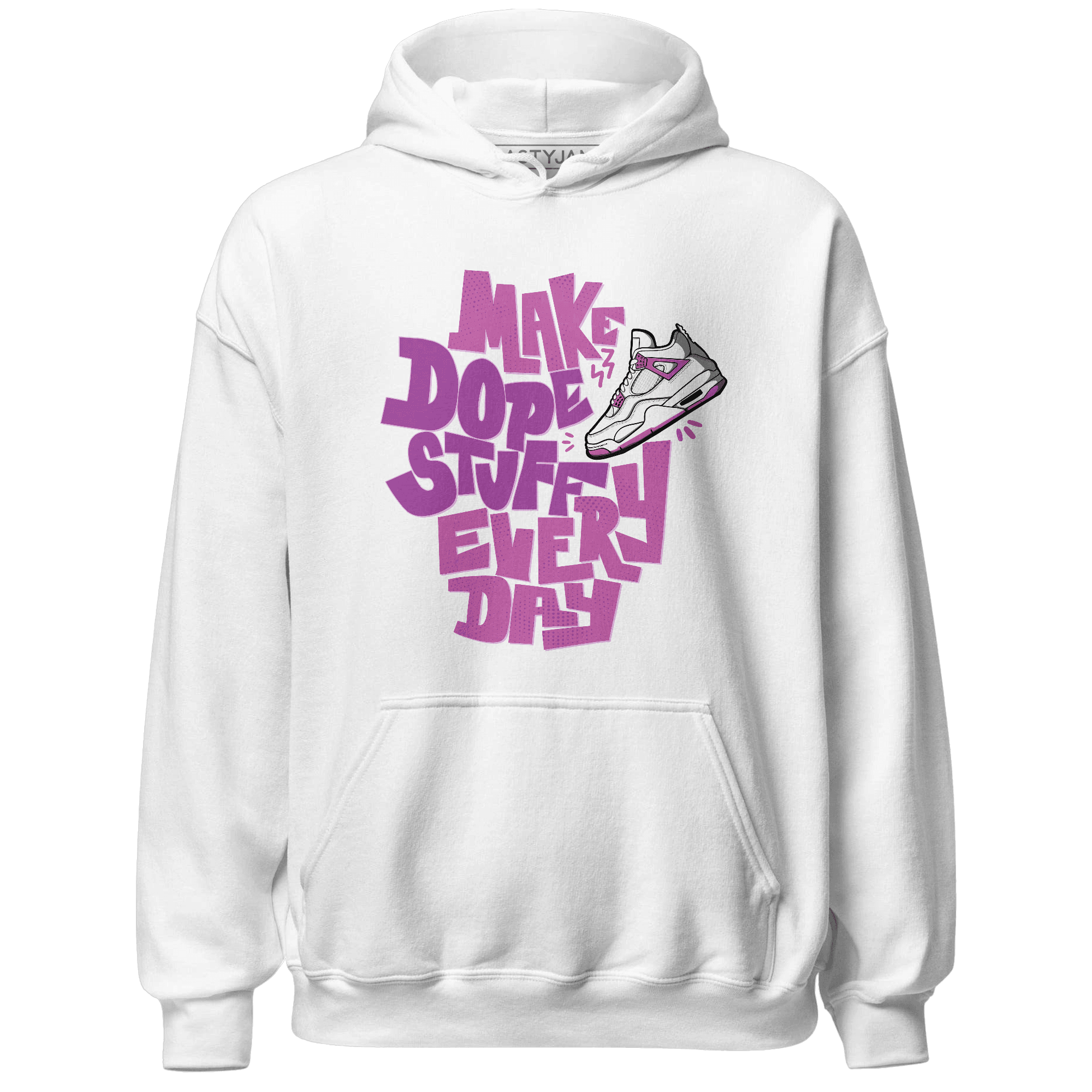 GS Hyper Violet 4s Hoodie Match Dope Sneaker - NastyJamz