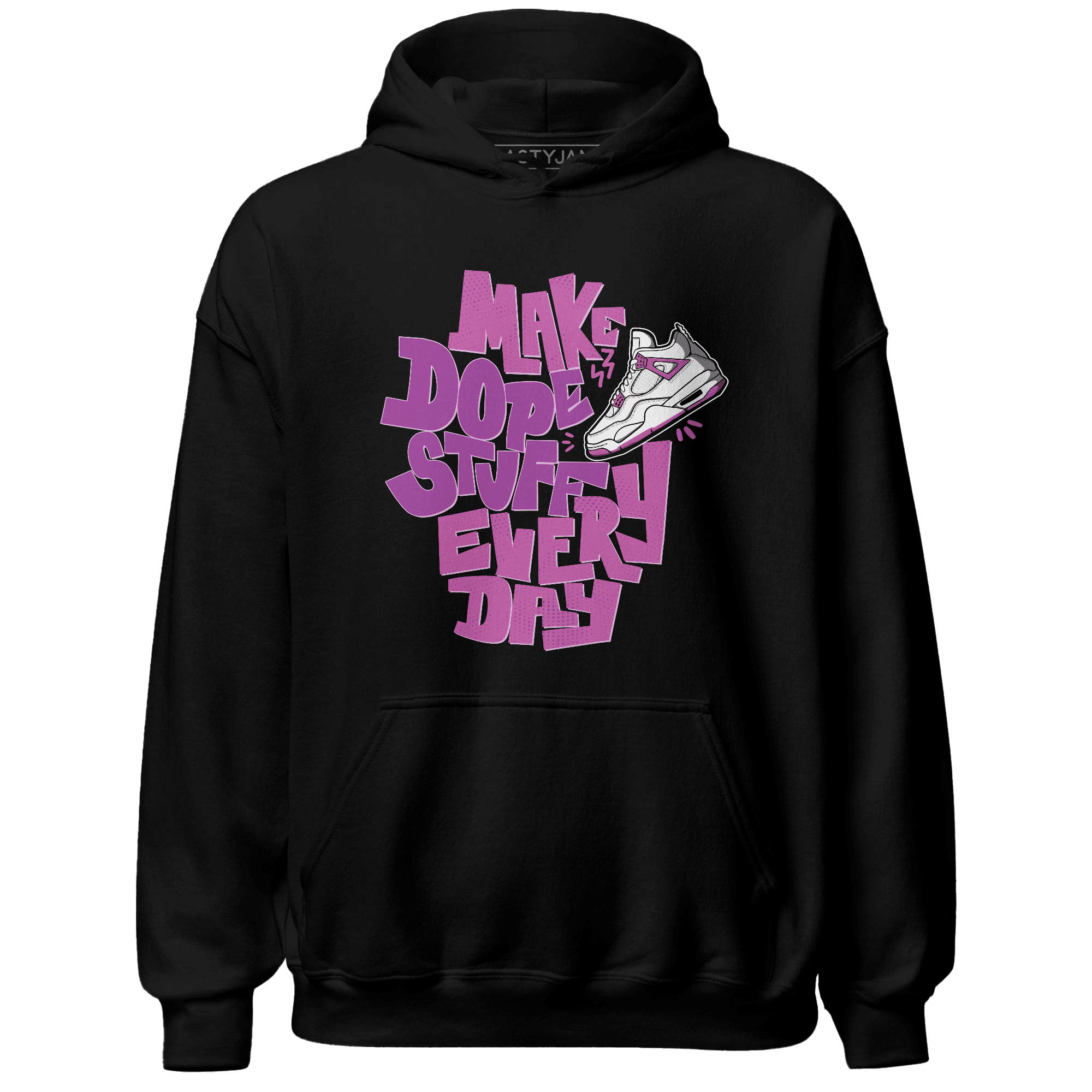 GS Hyper Violet 4s Hoodie Match Dope Sneaker - NastyJamz