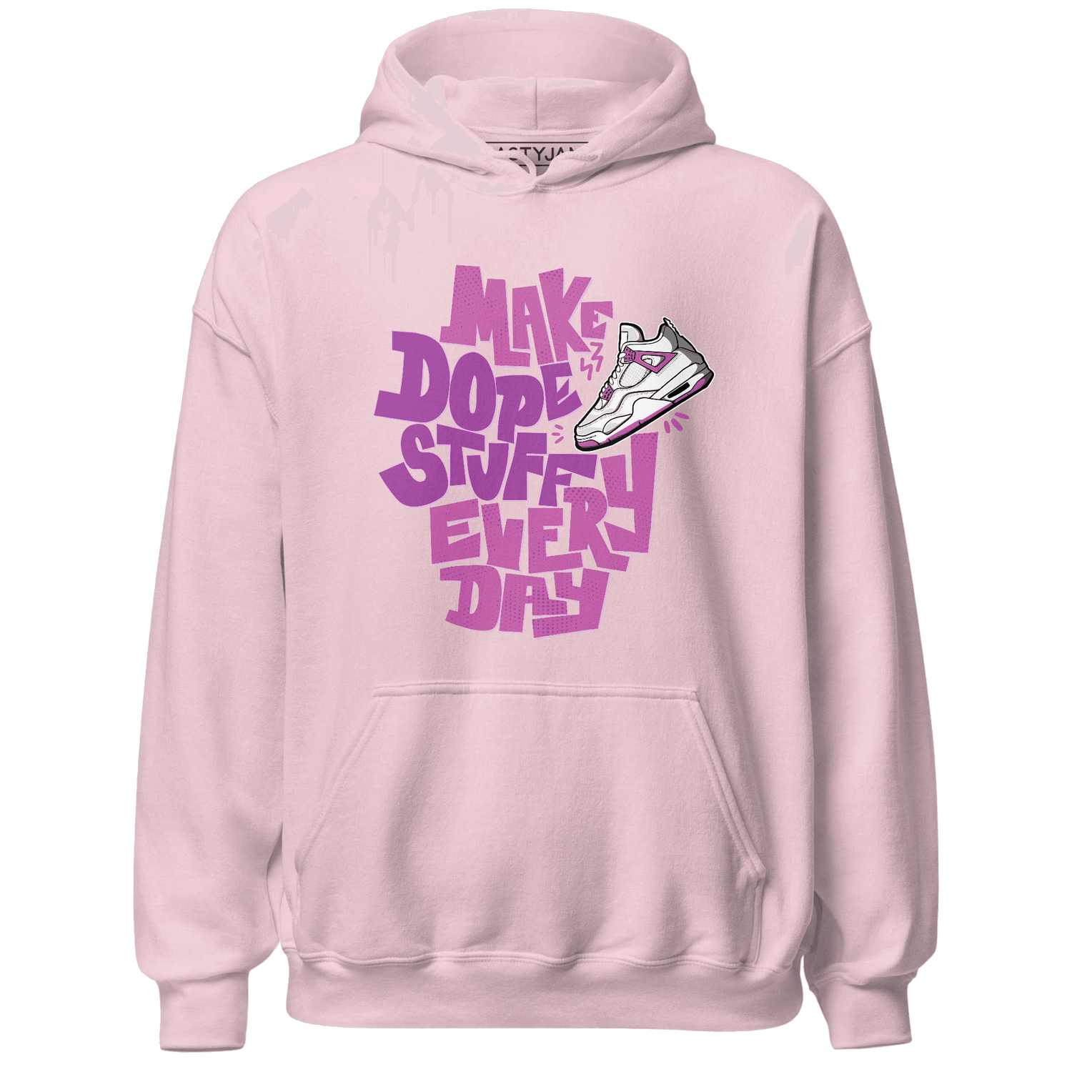 GS Hyper Violet 4s Hoodie Match Dope Sneaker - NastyJamz