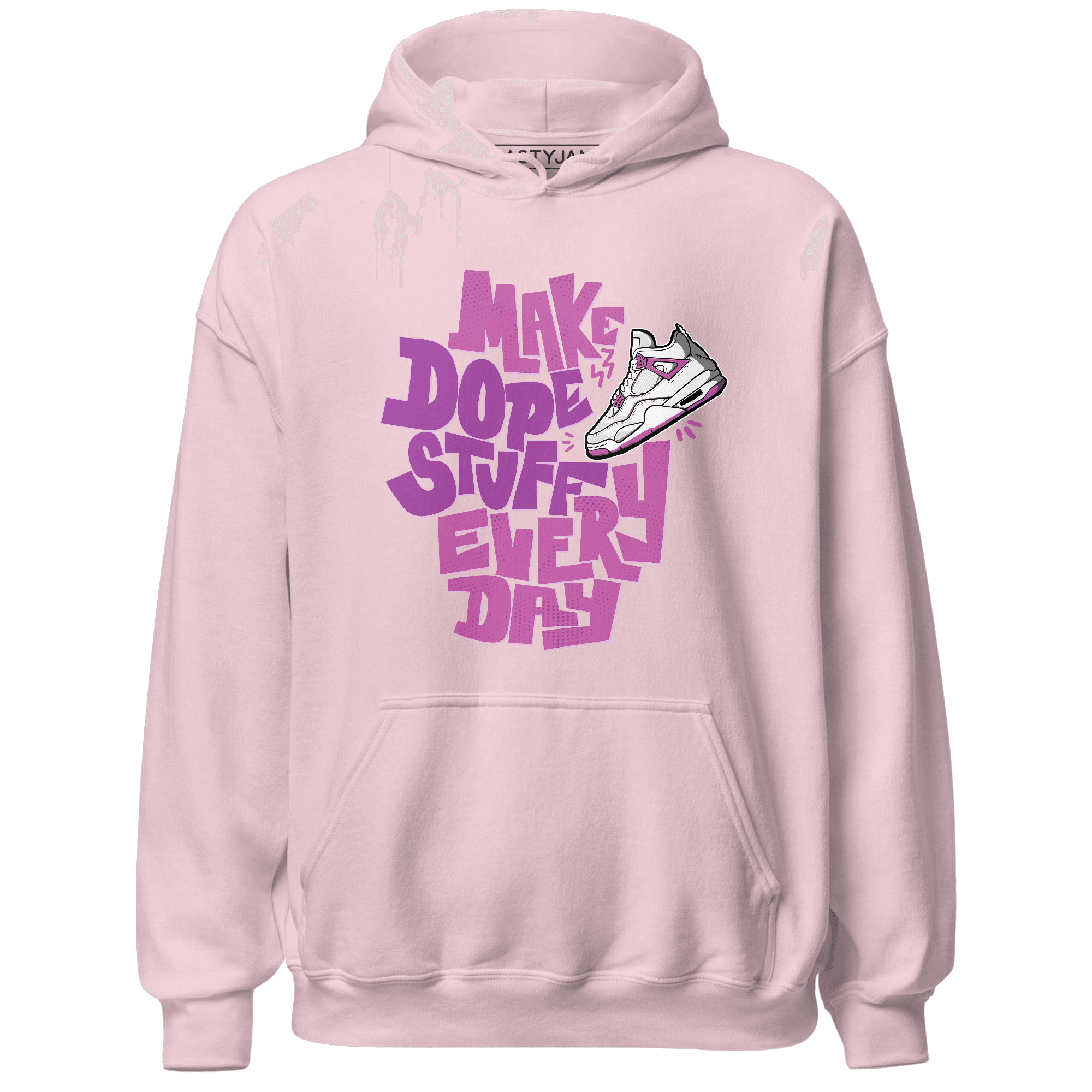 GS Hyper Violet 4s Hoodie Match Dope Sneaker - NastyJamz