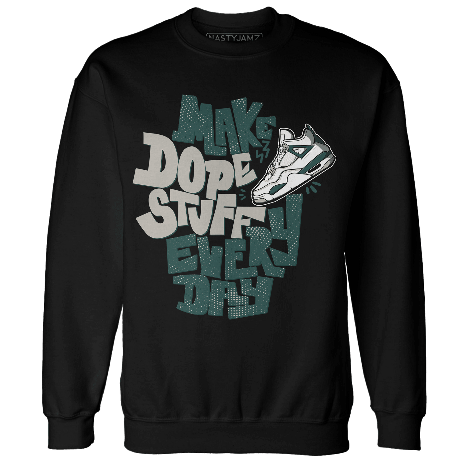 Oxidized Green 4s Sweatshirt Match Dope Sneaker - NastyJamz