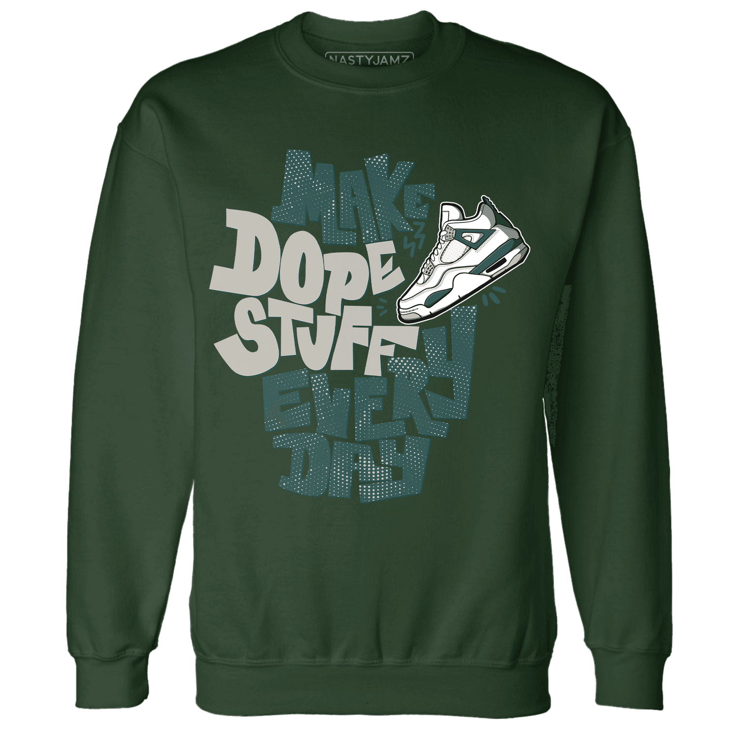 Oxidized Green 4s Sweatshirt Match Dope Sneaker - NastyJamz