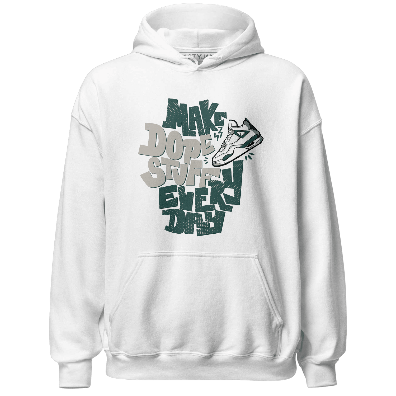 Oxidized Green 4s Hoodie Match Dope Sneaker - NastyJamz